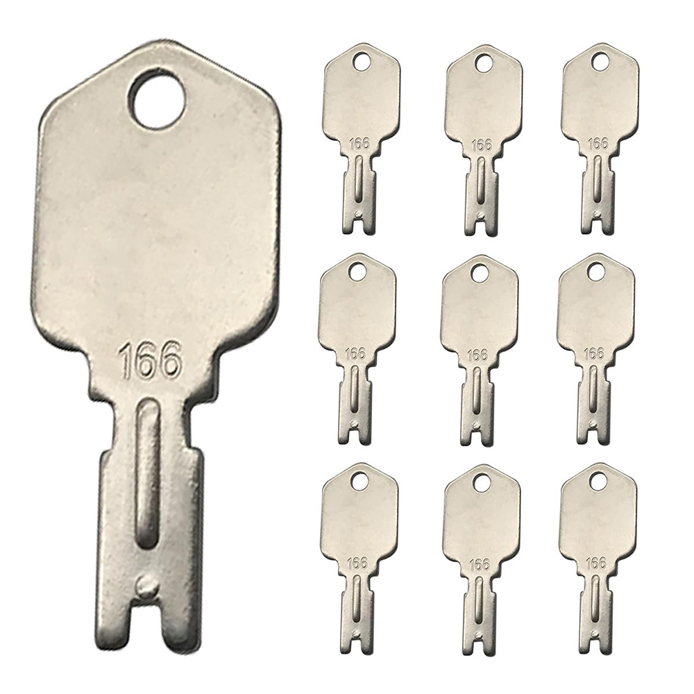 Heavy Equipment Supplies - 166フォークリフトキー、クラーク、エール、ハイスター、コマツ、マスタング、グラダル、ゲール、大宇、斗山用重機キー、A214062、5133504