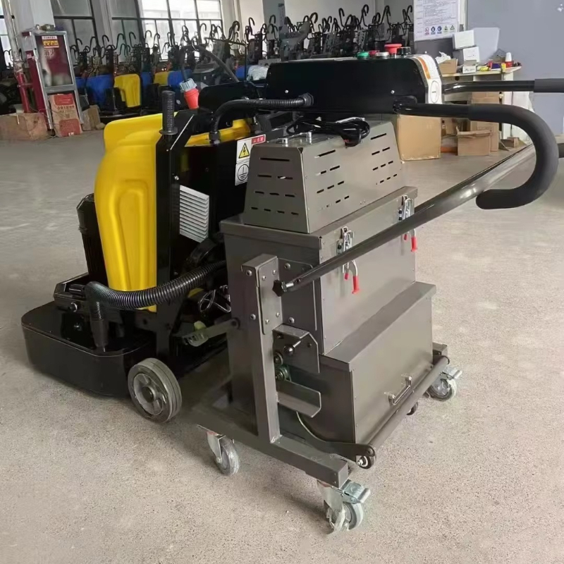 Heavy Equipment Grinder - デュアルヘッド工業用掃除機 強力吸引 60L 大型集塵機 フロアグラインダー対応 建設機械用