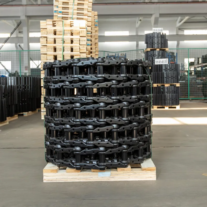 Heavy Equipment Undercarriage Parts - CAT SANY重機用鍛造鋼製掘削機トラックチェーンアセンブリ（下部走行体部品）