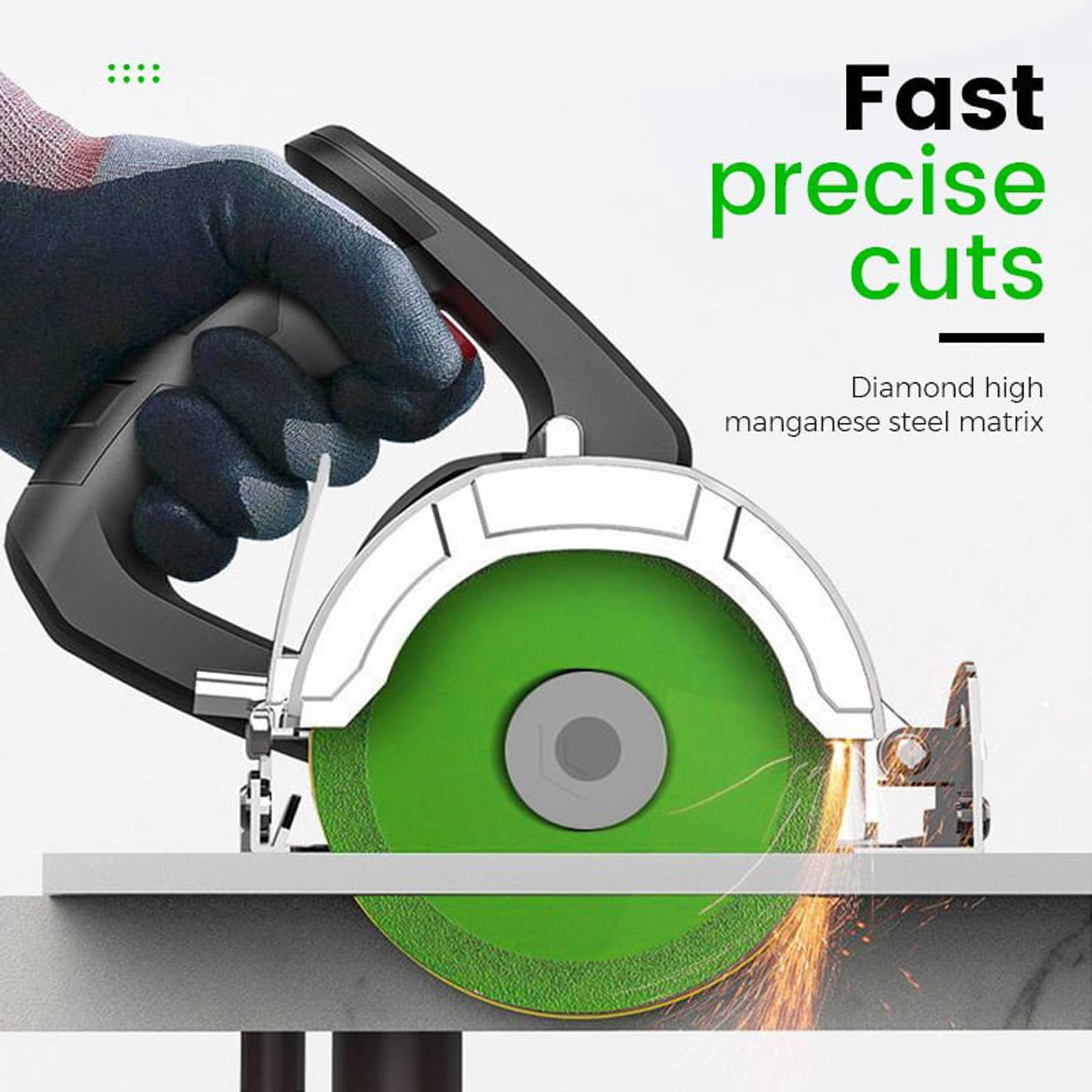 100mm ダイヤモンドガラス切断ディスク 1mm 超薄型鋸 - Brick Cutting Saw のレビューと価格