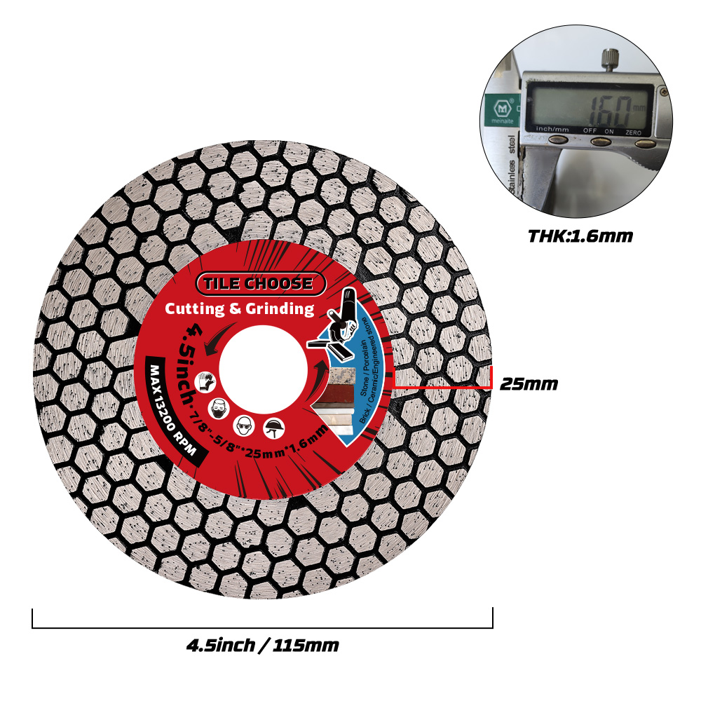 D115mm/125mm ダイヤモンドブレードダイヤモンドカ - Brick Cutting Saw のレビューと価格