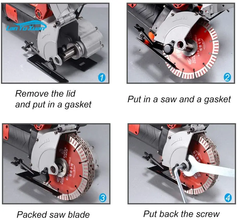 110/220v 壁溝切断機スロッティンググルーバー赤外線照 - Brick Cutting Saw のレビューと価格