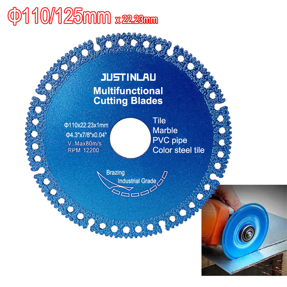 複合多機能切断鋸刃 110/125 ミリメートル超薄型鋸刃セ - Brick Cutting Saw のレビューと価格