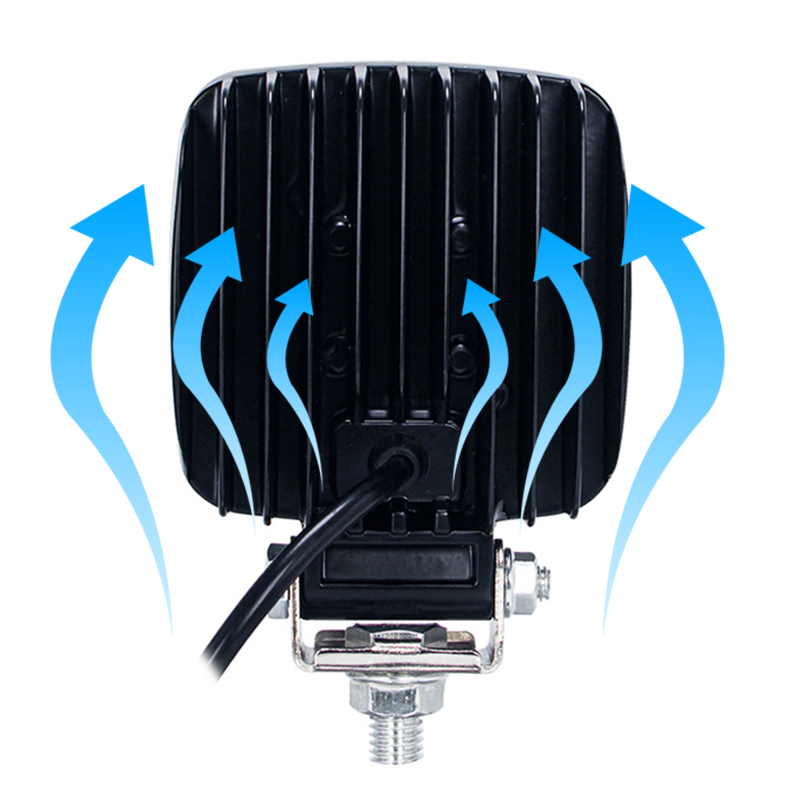 1個 4インチ 48W LED作業灯 12V 24V 48V - Heavy Equipment Supplies のレビューと価格