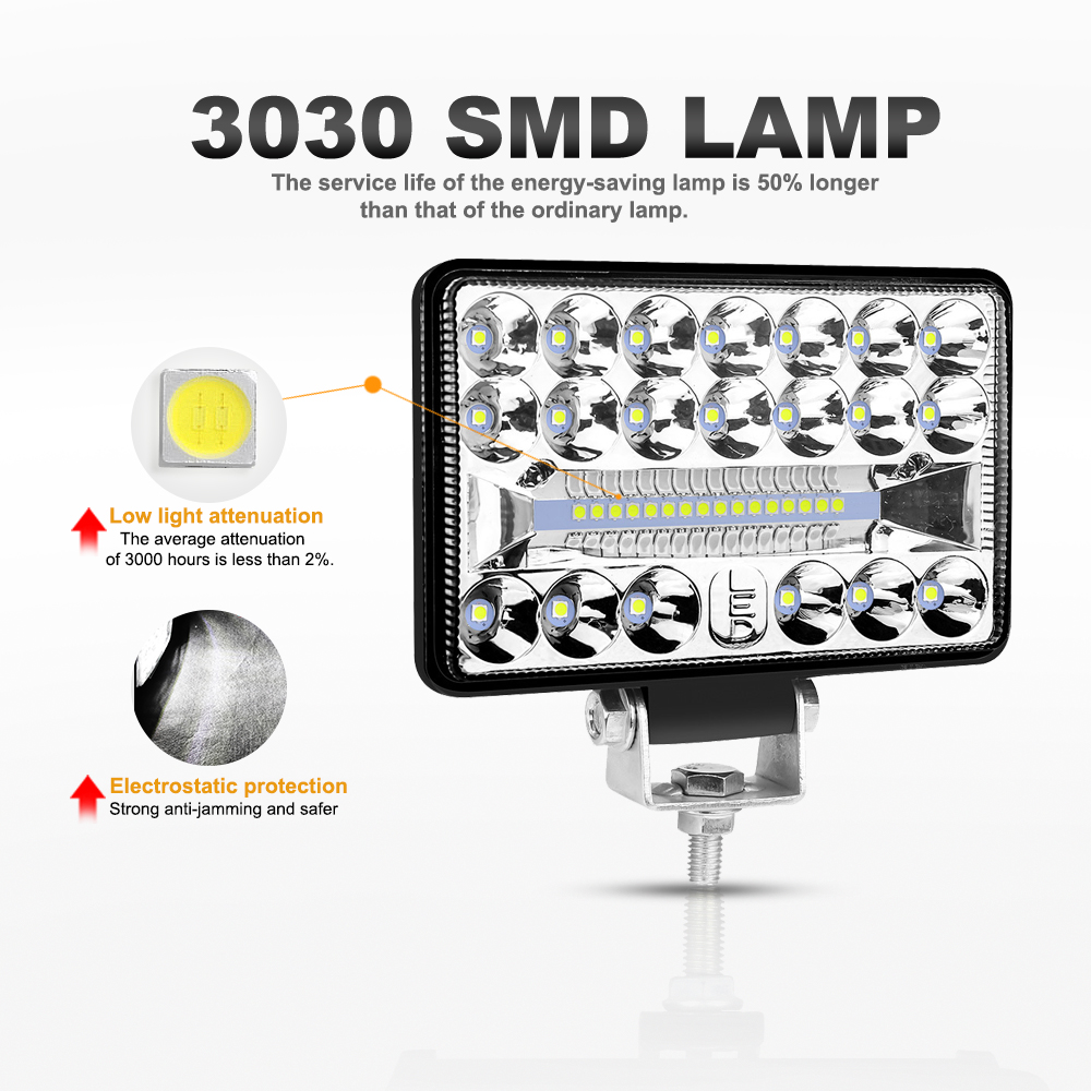 4 ''5'' 6'' 7 インチ LED ライトバーオフロ - Heavy Equipment Supplies のレビューと価格
