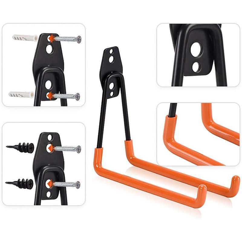 N$ ヘビーデューティー壁掛け鉄製フック ガレージオーガナイ - Heavy Equipment Supplies のレビューと価格