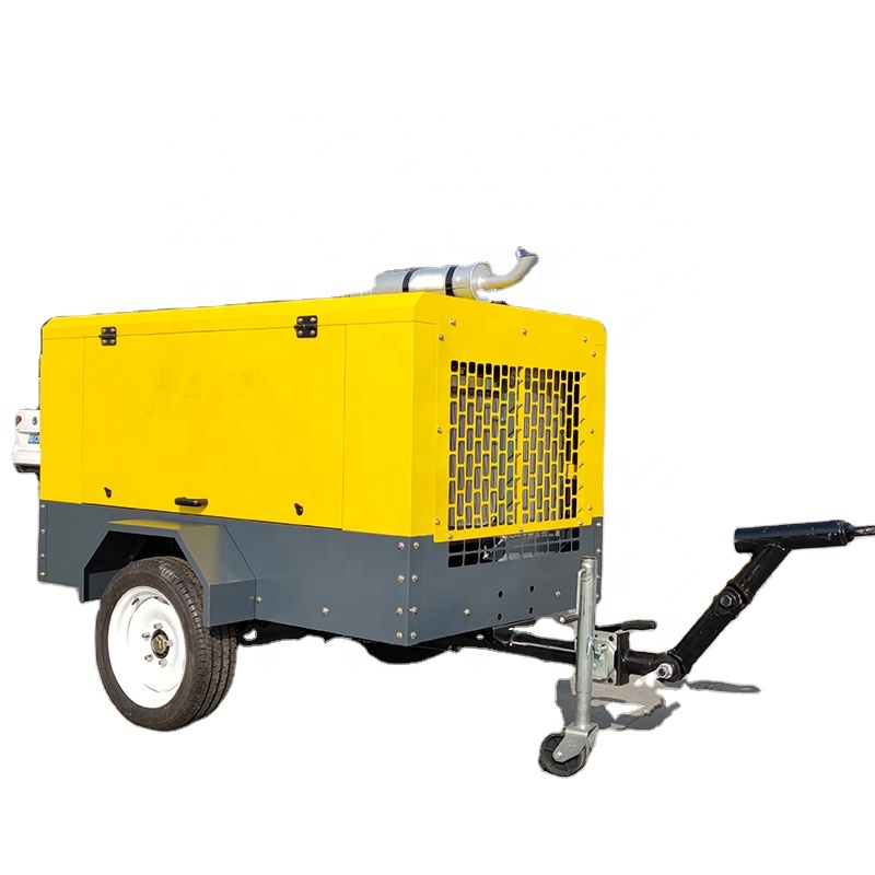 ポータブルスクリューエアコンプレッサー、ヘビーデューティー鉱 - Heavy Equipment In Mining のレビューと価格