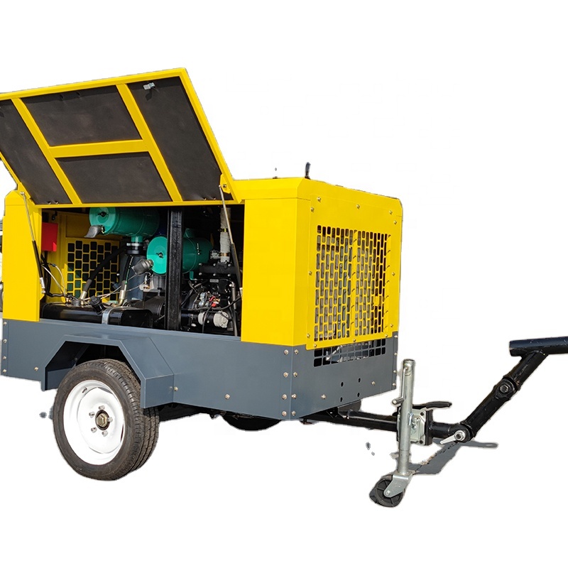 ポータブルスクリューエアコンプレッサー、ヘビーデューティー鉱 - Heavy Equipment In Mining のレビューと価格