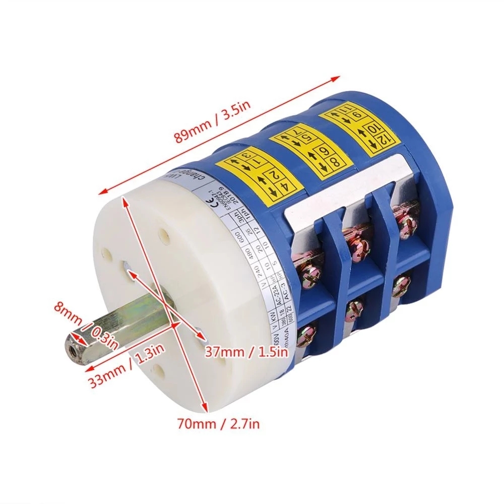逆方向スイッチ,220V/380V/500V,40A,モータ - Heavy Equipment Grinder のレビューと価格