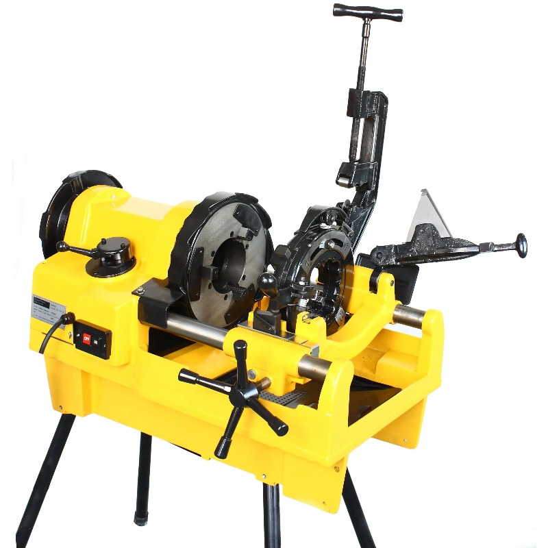 ヘビーデューティー電動パイプねじ切り機 高負荷工業用チューブ - Heavy Equipment Youtube のレビューと価格
