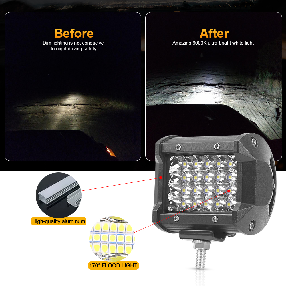 Nlpearl-LEDワークライト,スポーツコンボランプ,オ - Heavy Equipment Supplies のレビューと価格